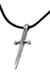 Claymore Gents Thong Pewter Pendant