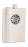 8oz Celtic Knot Stainless Steel Flask Thumbnail
