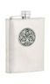 6oz Shamrock Stainless Steel Flask Thumbnail