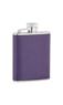 3oz Ladies Purple Leather Stainless Steel Flask Thumbnail
