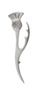 Thistle Leaf Matt Kilt Pin Thumbnail
