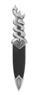 Glenfinnan Matt Pewter Sgian Dubh  Thumbnail