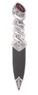 Glenfinnan Polished Pewter Sgian Dubh With Stone Top Thumbnail