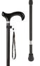 Black Derby Adjustable Stick with Shock Absorber  Thumbnail