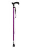 Purple Soft Touch Handle Adjustable Stick Thumbnail