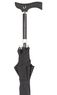 Black Walking Stick Umbrella x 10 Thumbnail