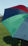 Burgundy/Blue/Green Golf Umbrella x 10 Thumbnail