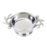 3" Antler Pewter Quaich Thumbnail