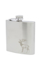 6oz Stag Satin Stainless Steel Flask Thumbnail