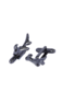 Antler Gunmetal Cufflinks  Thumbnail