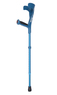 Aqua Blue Comfy Grip Handle Adjustable Crutch Thumbnail