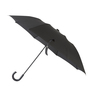 Black Crook Handle Mini Folding Umbrella Thumbnail