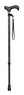 Black Engraved Elegant Adjustable Stick Thumbnail