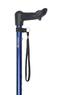 Blue Anatomical Handle Adjustable Stick (Left Hand) Thumbnail