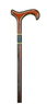 Brown Bijoux Derby Handle Dress Cane Thumbnail