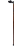 Brown & Black Anatomical Handle Stick (Left Hand) Thumbnail