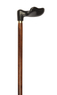 Brown & Black Anatomical Handle Stick (Right Hand) Thumbnail