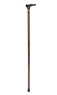 Brown & Black Petite Anatomical Handle Stick (Left Hand) Thumbnail