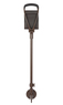 Brown Leather Shooting Stick with Brown Shaft Thumbnail