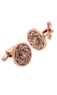 Celtic Shield Copper Cufflinks Thumbnail