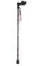 Fruit Pattern Folding Stick With Anatomical Handle (Right Hand) Thumbnail