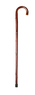 Gents Economy Chestnut Extra Long Crook Handle Stick Thumbnail