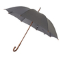 Grey Crook Handle Umbrella Thumbnail