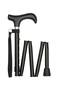 Mini Black Short Folding Stick Thumbnail