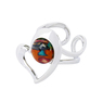 Offset Heart Ring Thumbnail