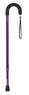 Purple Crook Handle Adjustable Stick Thumbnail