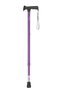 Purple Gel Grip Handle Adjustable Stick Thumbnail