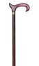 Red Dress Cane With Red Acrylic Derby Handle Thumbnail