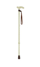 Red Flowers Pattern Adjustable Stick With Petite Patterned Handle Thumbnail