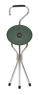 Trio Crook Green Folding Seat Stick Thumbnail