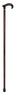 Walnut Brown Derby Handle Dress Cane Thumbnail