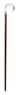 White Shepherds Crook Moulded Top Collectors Stick Thumbnail