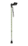 Wild Flowers Pattern Adjustable Stick With Anatomical Handle (Right Hand) Thumbnail