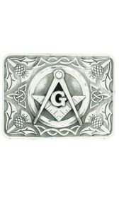 Masonic Belt Buckle