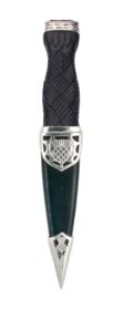 Argyll Sterling Silver Sgian Dubh With Stone Top