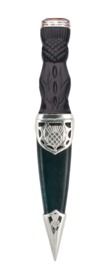 Carrick Silver Sgian Dubh With Stone Top