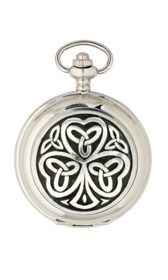 Shamrock Quartz Pocket Watch