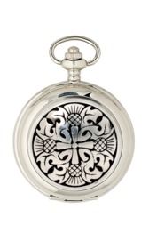 Four Thistle Mechanical Pocket Watch