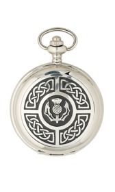 Celtic & Thistle Quartz Pocket Watch