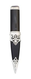 Rannoch Silver Sgian Dubh With Stone Top