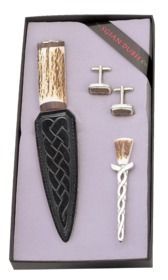 Staghorn 3 Piece Gift Set With Staghead Top