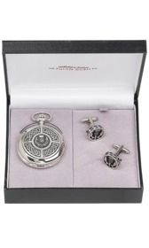 Celtic & Thistle 2 Piece Mechanical Watch Gift Set