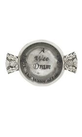 1.75" Wee Dram Mini Pewter Quaich