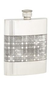 6oz Tartan Pewter Flask