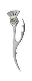 Thistle Leaf Matt Kilt Pin