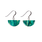 Half Circle Drop Earrings